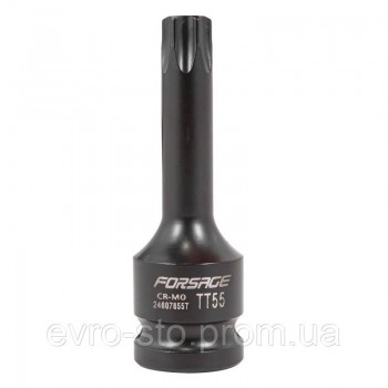 Головка-бита TORX ударная TH55 с отверстием, 1/2'' F-24607855T