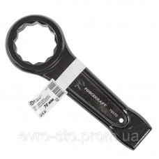 Ключ накидной ударный односторонний 70мм FORCEKRAFT FK-79370