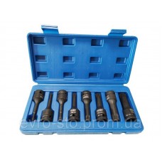 Набор головок-бит SPLINE ударных 8 предметов,1/2