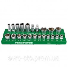 Набор шестигранных головок 1/2'', 22 предмета ROCKFORCE RF-50221