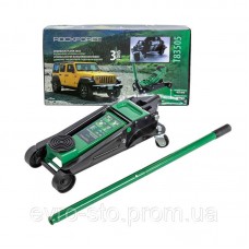 Домкрат подкатной 3т (135-465мм) двухпоршневой ROCKFORCE RF-T83505