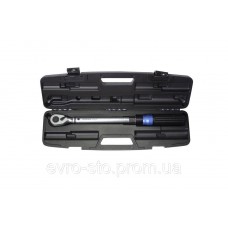 Ключ динамометрический щелчкового типа с быстрой фиксацией ''Premium''20-120Нм,1/2'',в пластиковом кейсе