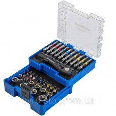 Набор бит и головок с трещоткой 1/4'' 41 пр. FORSAGE F-2411-5