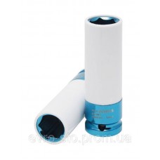 Головка глубокая для литых дисков с защитным кожухом 17мм, 1/2