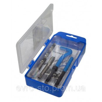 Набор приспособлений и футорок для восстановления резьбы M8*1.25, 25 предметов, в кейсе ROCKFORCE RF-929U3