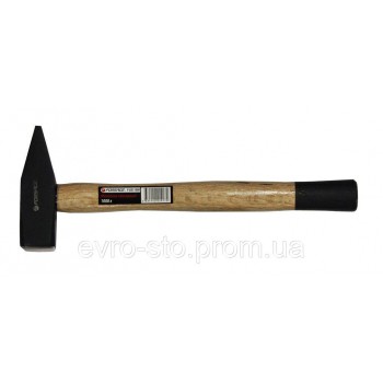 Молоток слесарный с деревянной ручкой (400г)