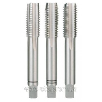 Метчик M10x1,5 (3шт), в пластиковом футляре ROCKFORCE RF-TAP10x1,5