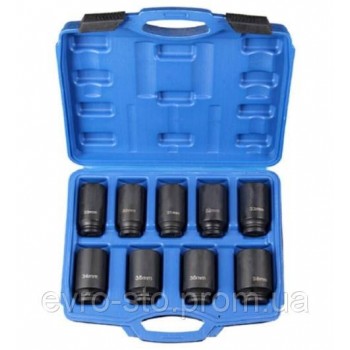 Набір інструментів для гайок осі, 9 шт.1/2