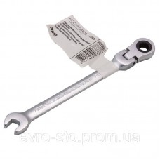 Ключ комбинированный трещоточный с шарниром 17мм ROCKFORCE RF-75717F