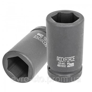 Головка ударная глубокая 19мм 1'' 6гр. RockFORCE RF-48510019