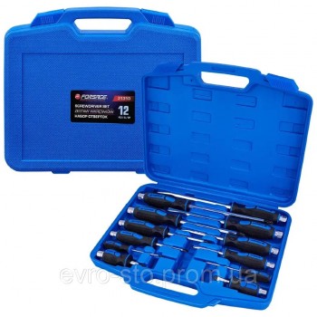 Набор силовых ударных магнитных отверток (SL/PH) Forsage F-21310