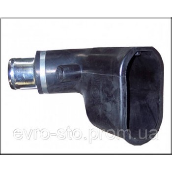 Filcar BGA-75 - Овальная резиновая насадка для двойной выхлопной трубы под шланг 75 мм