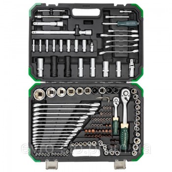 Набор инструментов 125+6пр. 1/4'', 1/2'' (6гр.) ROCKFORCE RF-41252-5 Premium