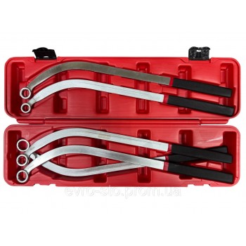 Набір гайкових ключів для зняття шківів демпфера 5шт. 12гр.  VT01731