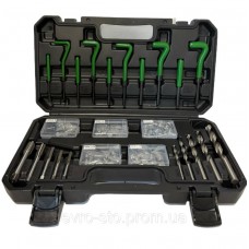 Набор для ремонта резьбы 131 предмет, M5-M12 RockForce RF-9131U1