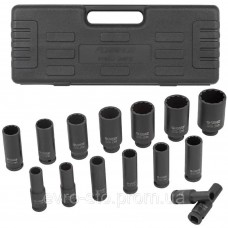 Набор головок ударных глубоких 15пр. 1/2