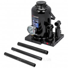 Домкрат 32т (260-420мм) бутылочный двухскоростной с манометром Forsage F-TH903501