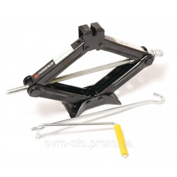Домкрат механический (ромб) 1.5т ST-105A (h min 104мм, h max 385мм) Forsage F-ST-105A.King