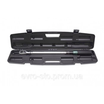 Ключ динамометрический 1/2'' 40-220Нм с быстрой фиксацией в пластиковом кейсе RF-6474535