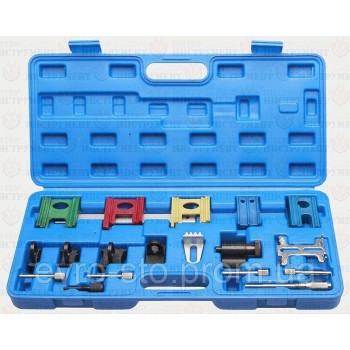 Набор фиксаторов для обслуживания двигателей 19 предметов, в кейсе ROCKFORCE RF-919G1