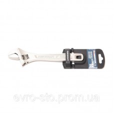 Ключ разводной Profi CRV 15''-375мм (захват 0-45мм), на пластиковом держателе FK-649375