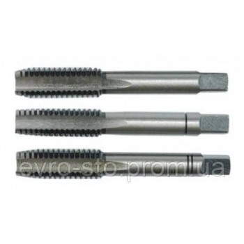 Метчик M12x1,5 (3шт), в пластиковом футляре ROCKFORCE RF-TAP12x1,5