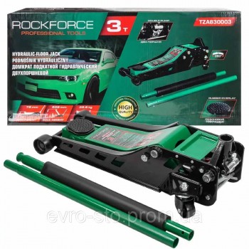 Домкрат подкатной 3т (75-508мм) Rockforce RF-TZA830003