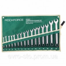 Набор комбинированных ключей 6-24мм, 16 предметов Rockforce RF-5161M