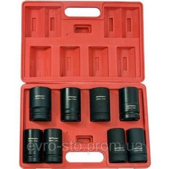 Набір з 8 штук 1-дюймових глибоких ударних головок VT17408