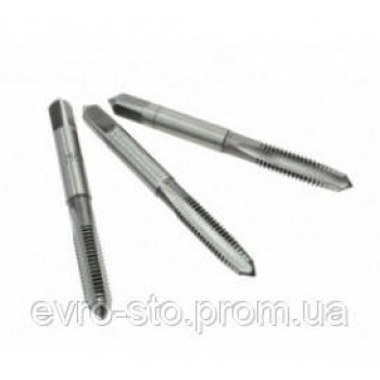 Метчик M6x1 (3шт), в пластиковом футляре ROCKFORCE RF-TAP6x1