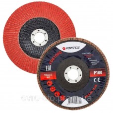 Круг лепестковый торцевой, P 100, 150 х 22.2 мм Forsage F-FD6100Q