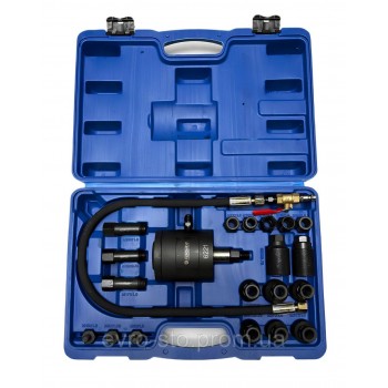 Набор пневматический съемников дизельных форсунок 21пр. Forsage F-6221 Набор пневматический съемников дизельных форсунок 21пр. Forsage F-6221